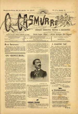 capa do A. 1, n.º 7 de 19/6/1905