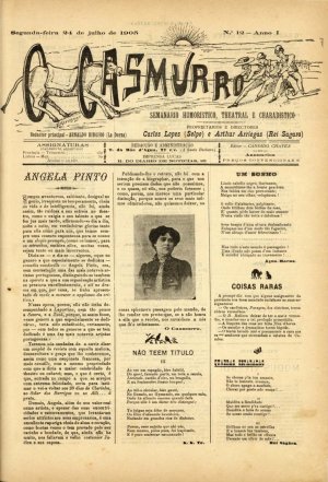 capa do A. 1, n.º 12 de 24/7/1905