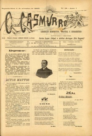 capa do A. 1, n.º 18 de 4/9/1905