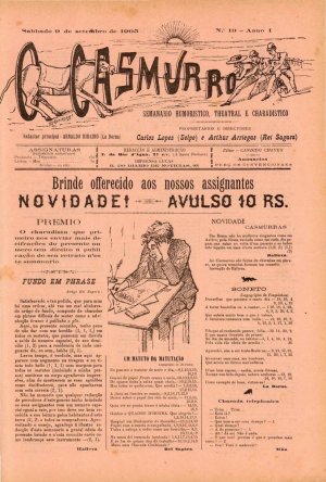 capa do A. 1, n.º 19 de 9/9/1905