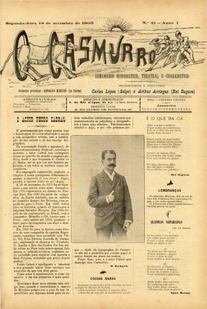 capa do A. 1, n.º 21 de 18/9/1905