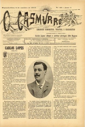 capa do A. 1, n.º 23 de 2/10/1905