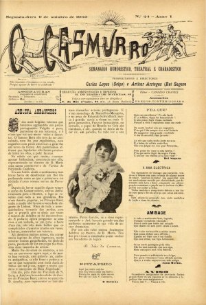 capa do A. 1, n.º 24 de 9/10/1905