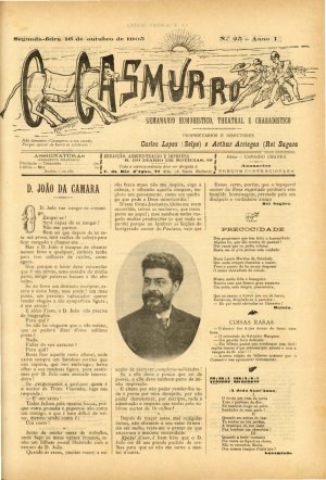 capa do A. 1, n.º 25 de 16/10/1905