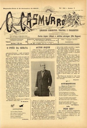 capa do A. 1, n.º 32 de 4/12/1905