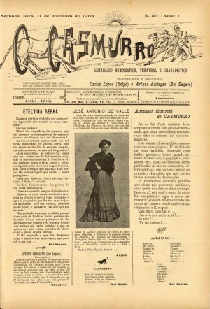 capa do A. 1, n.º 33 de 11/12/1905
