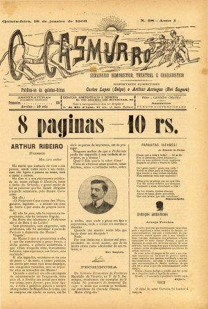 capa do A. 1, n.º 38 de 27/1/1906