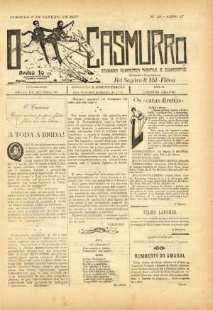 capa do A. 2, n.º 46 de 6/1/1907