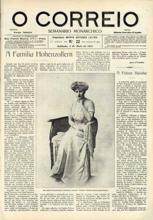 capa do A. 1, n.º 22 de 3/5/1913