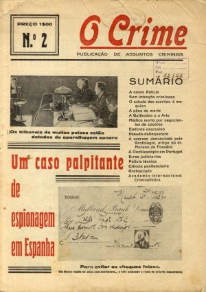 capa do A. 1, n.º 2 de 2/5/1936