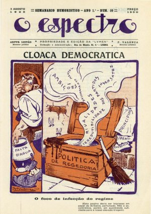 capa do Ano 1, n.º 10 de 3/8/1925