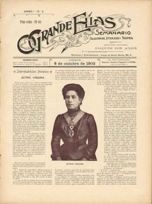 capa do A. 1, s. 1, n.º 2 de 8/10/1903