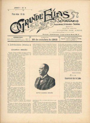 capa do A. 1, s. 1, n.º 5 de 29/10/1903