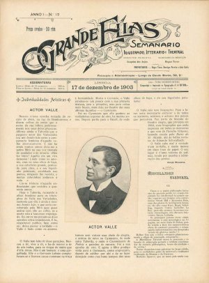 capa do A. 1, s. 1, n.º 12 de 17/12/1903