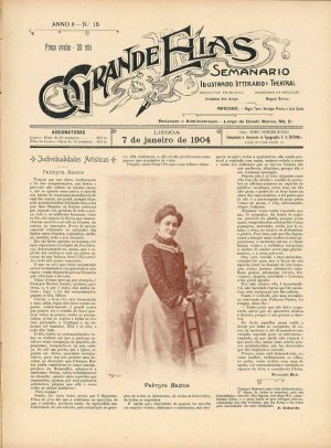 capa do A. 2, s. 2, n.º 15 de 7/1/1904