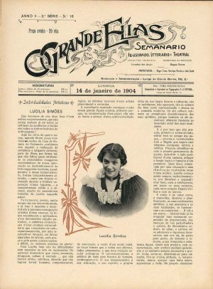 capa do A. 2, s. 2, n.º 16 de 14/1/1904