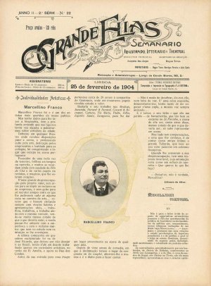 capa do A. 2, s. 2, n.º 22 de 25/2/1904