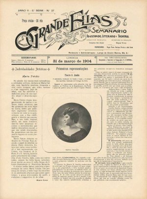 capa do A. 2, s. 2, n.º 27 de 31/3/1904