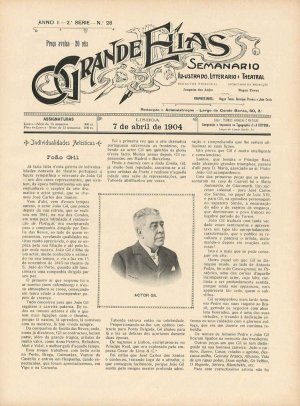 capa do A. 2, s. 2, n.º 28 de 7/4/1904