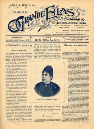 capa do A. 2, s. 3, n.º 33 de 12/5/1904