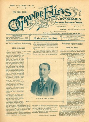 capa do A. 2, s. 3, n.º 34 de 19/5/1904