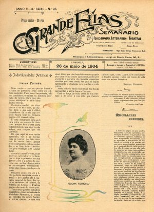 capa do A. 2, s. 3, n.º 35 de 26/5/1904