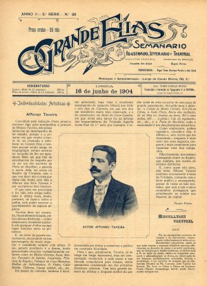 capa do A. 2, s. 3, n.º 38 de 16/6/1904
