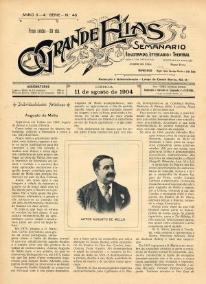 capa do A. 2, s. 4, n.º 46 de 11/8/1904