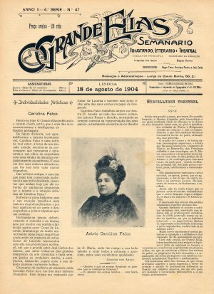 capa do A. 2, s. 4, n.º 47 de 18/8/1904
