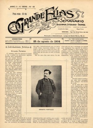capa do A. 2, s. 4, n.º 48 de 25/8/1904