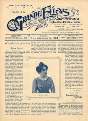 capa do A. 2, s. 4, n.º 51 de 15/9/1904