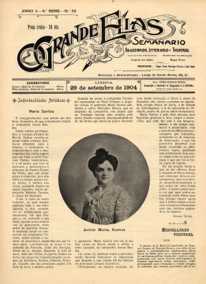 capa do A. 2, s. 4, n.º 53 de 29/9/1904