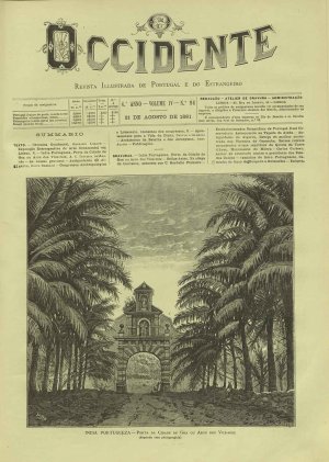 capa do A. 4, n.º 96 de 21/8/1881