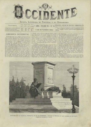 capa do A. 7, n.º 206 de 11/9/1884