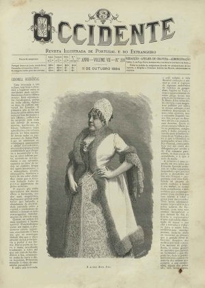 capa do A. 7, n.º 209 de 11/10/1884
