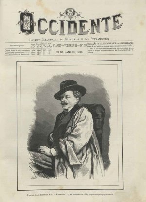 capa do A. 8, n.º 219 de 21/1/1885