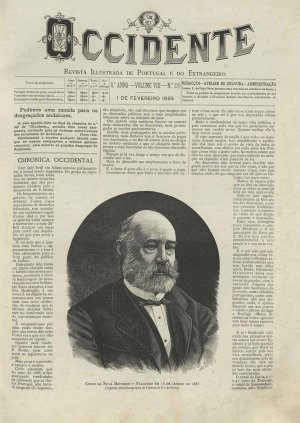 capa do A. 8, n.º 220 de 1/2/1885