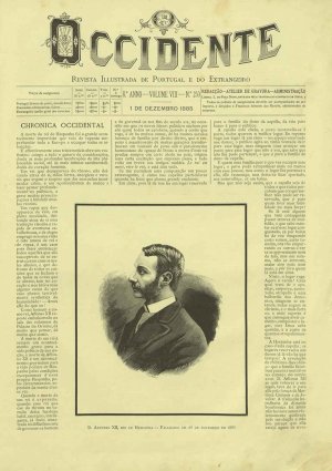 capa do A. 8, n.º 250 de 1/12/1885