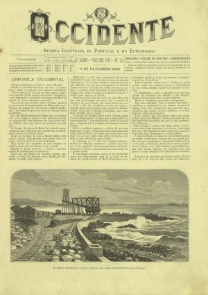 capa do A. 8, n.º 251 de 11/12/1885
