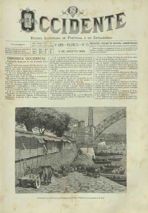 capa do A. 9, n.º 275 de 11/8/1886