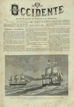 capa do A. 9, n.º 276 de 21/8/1886