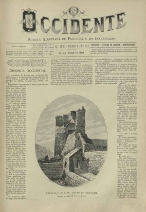 capa do A. 10, n.º 312 de 21/8/1887
