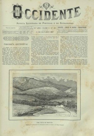 capa do A. 10, n.º 317 de 11/10/1887