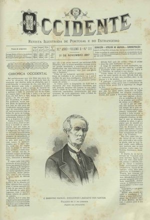 capa do A. 10, n.º 321 de 21/11/1887