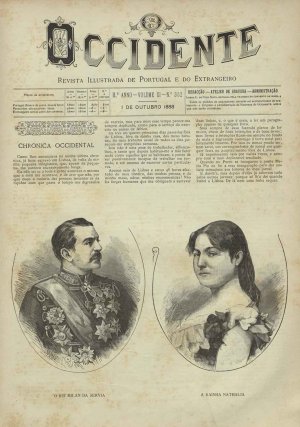capa do A. 11, n.º 352 de 1/10/1888