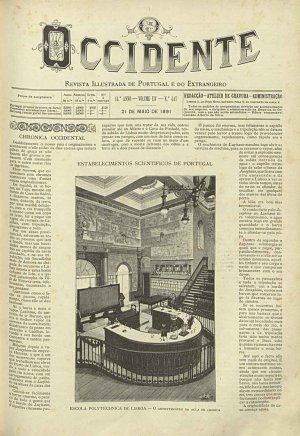 capa do A. 14, n.º 447 de 21/5/1891
