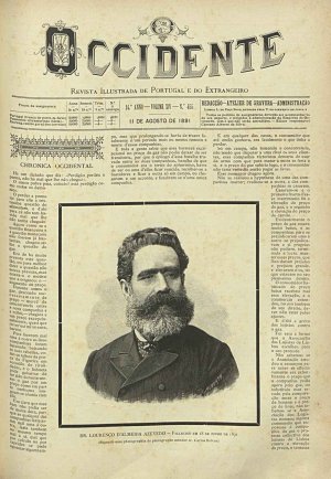 capa do A. 14, n.º 455 de 11/8/1891