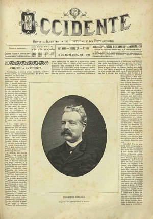 capa do A. 14, n.º 464 de 11/11/1891