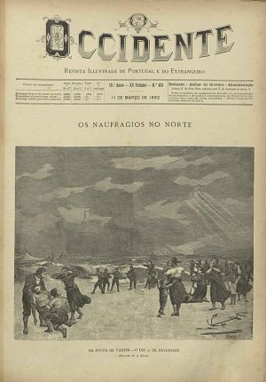 capa do A. 15, n.º 476 de 11/3/1892