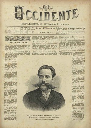 capa do A. 15, n.º 480 de 21/4/1892